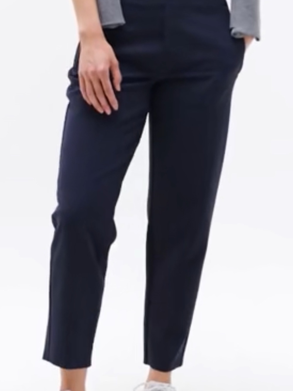 Athleta Endless High Rise Pant Women’s Navy Stretch Chinos